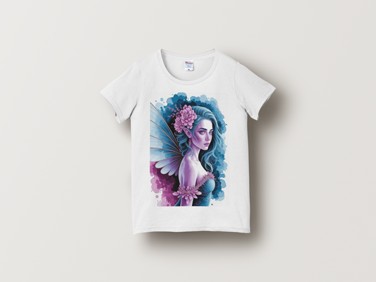 EMBROIDERED LUXURY THREADS  T-SHIRT