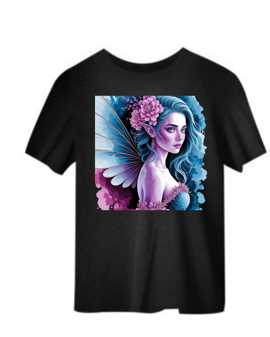EMBROIDERED LUXURY THREADS  T-SHIRT